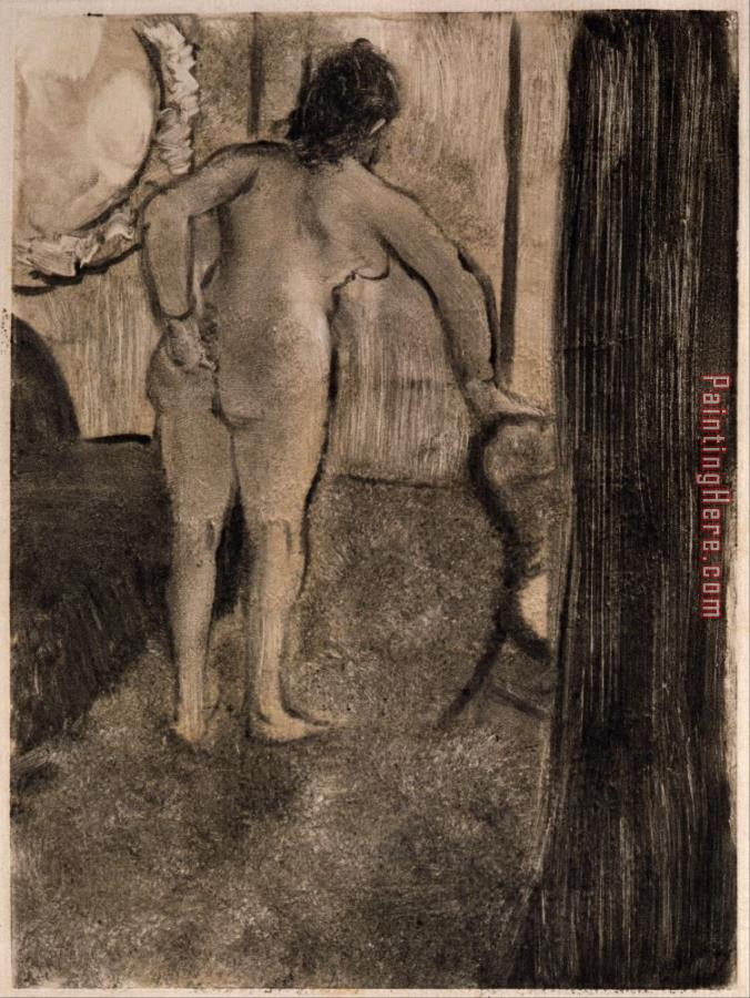 Edgar Degas Brothel Scene (dans Le Salon D'une Maison Close)